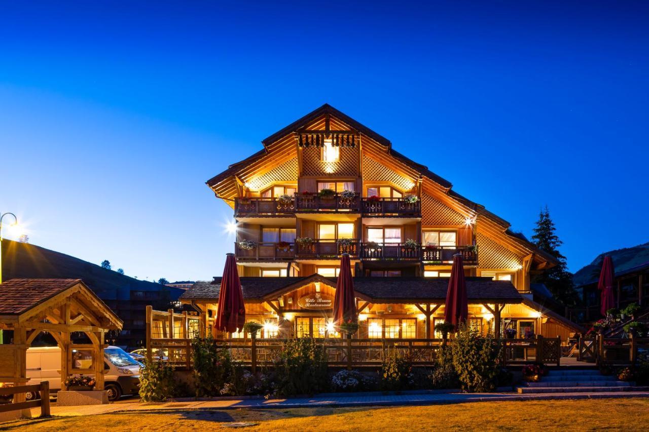 Hotel Cote Brune Les Deux Alpes Exteriér fotografie