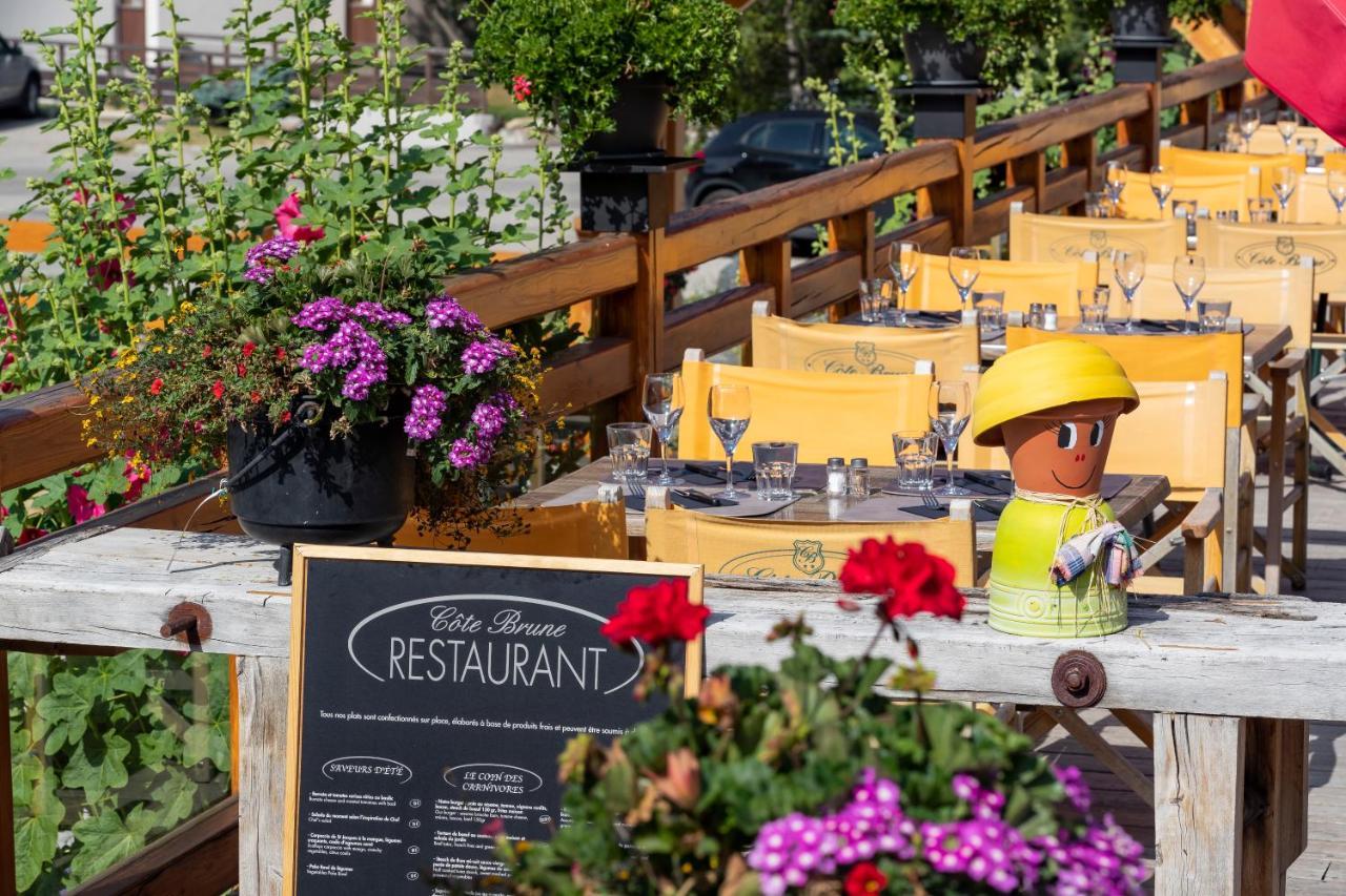 Hotel Cote Brune Les Deux Alpes Exteriér fotografie