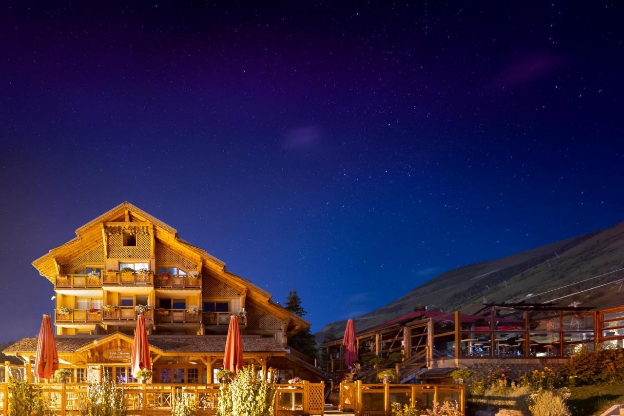 Hotel Cote Brune Les Deux Alpes Exteriér fotografie