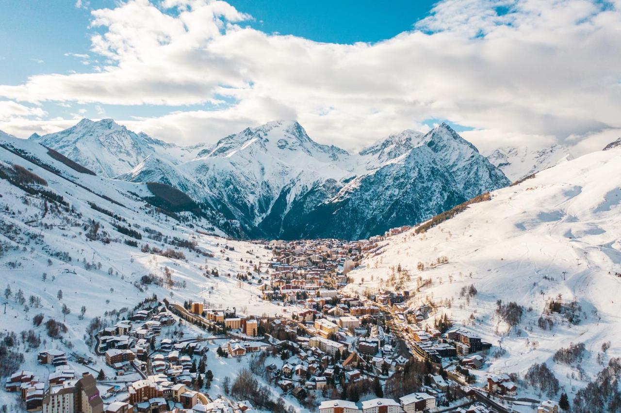 Hotel Cote Brune Les Deux Alpes Exteriér fotografie
