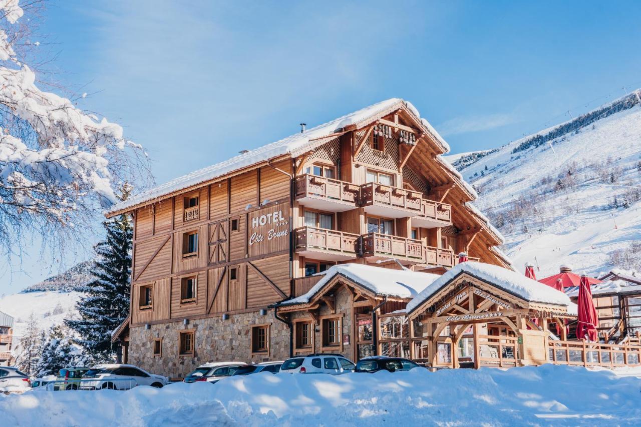 Hotel Cote Brune Les Deux Alpes Exteriér fotografie