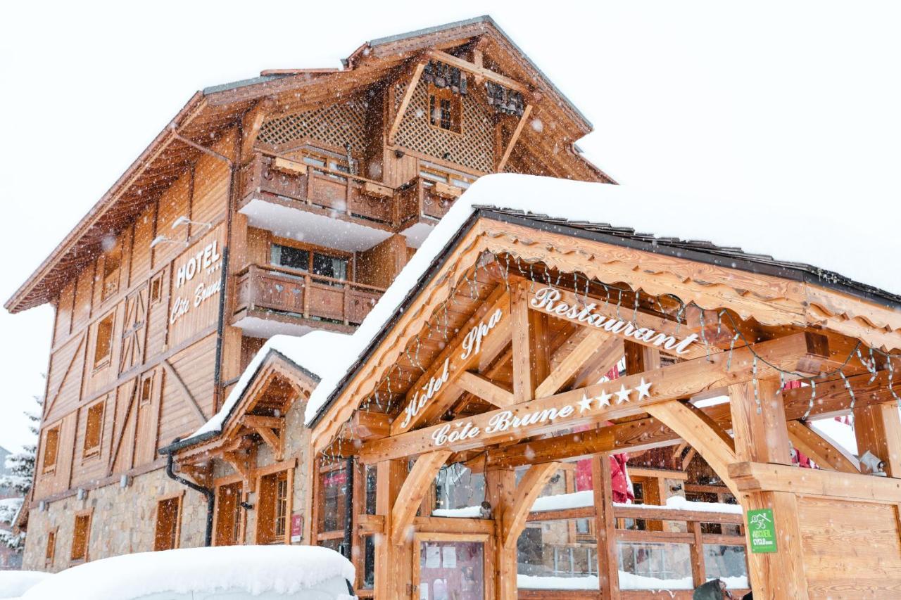 Hotel Cote Brune Les Deux Alpes Exteriér fotografie