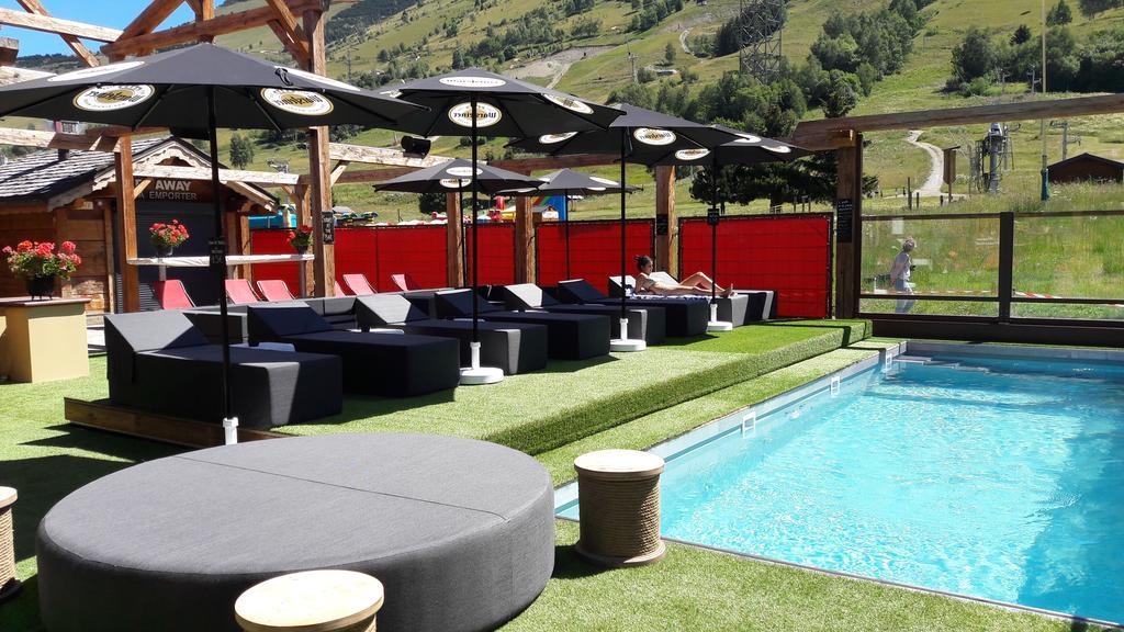 Hotel Cote Brune Les Deux Alpes Exteriér fotografie